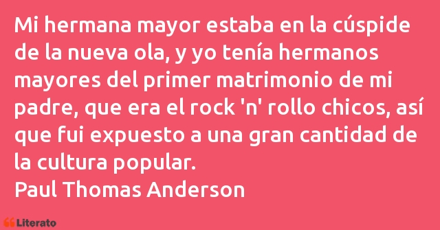 Frases de Paul Thomas Anderson