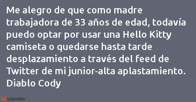 Frases de Diablo Cody