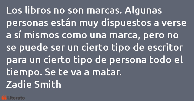 Frases de Zadie Smith