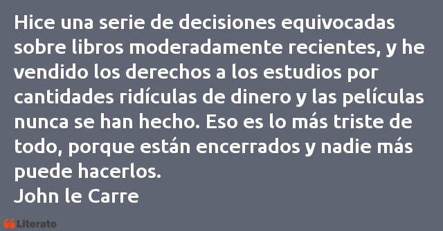 Frases de John le Carre