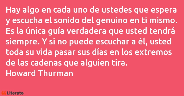 Frases de Howard Thurman