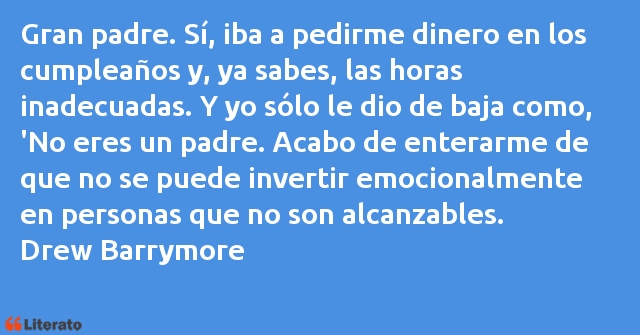 Frases de Drew Barrymore