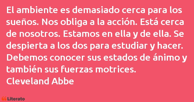 Frases de Cleveland Abbe