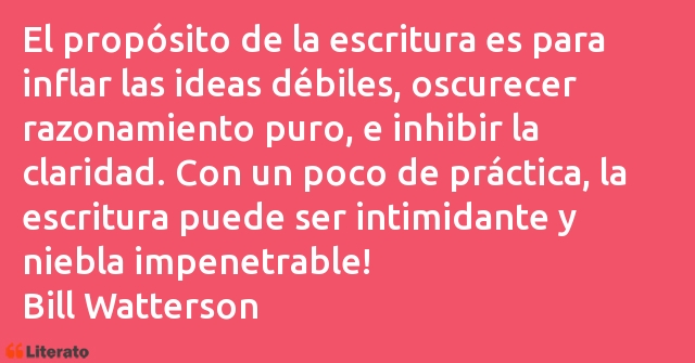 Frases de Bill Watterson