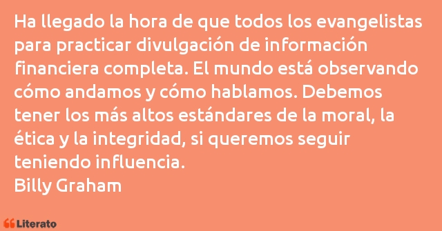 Frases de Billy Graham