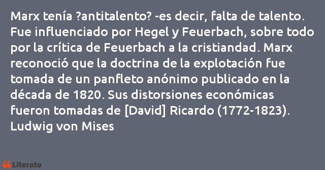 Frases de Ludwig von Mises