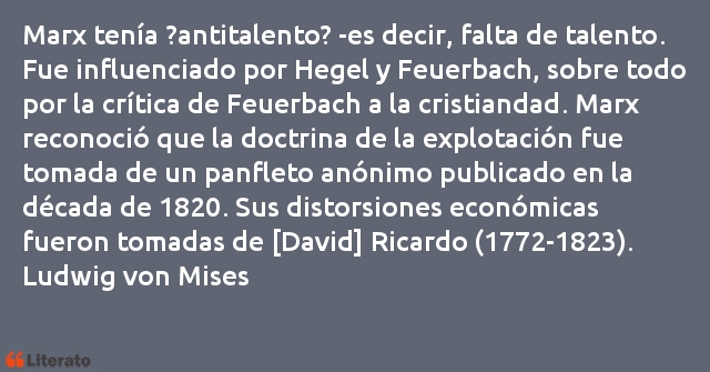 Frases de Ludwig von Mises