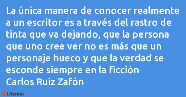 Frases de Carlos Ruiz Zafón