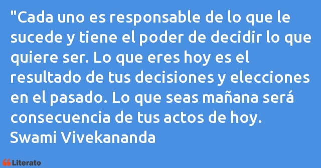 Frases de Swami Vivekananda