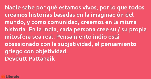 Frases de Devdutt Pattanaik