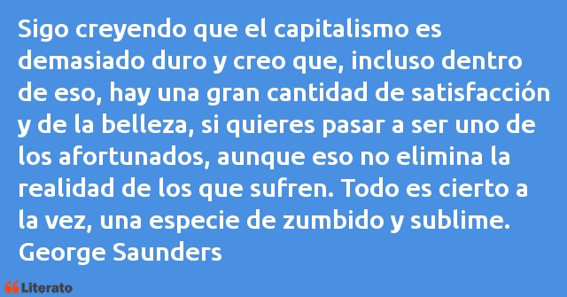 Frases de George Saunders