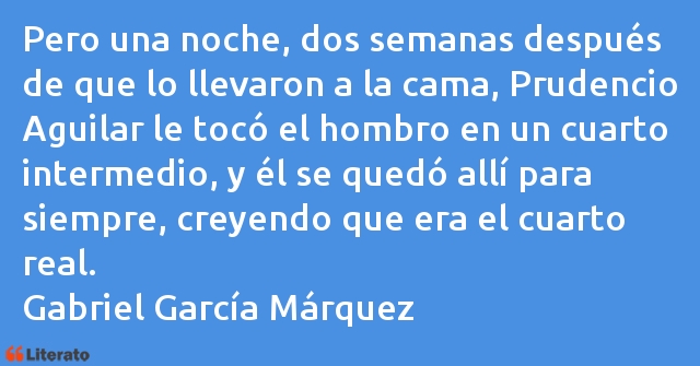 Frases de Gabriel García Márquez