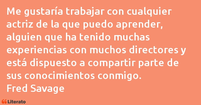 Frases de Fred Savage