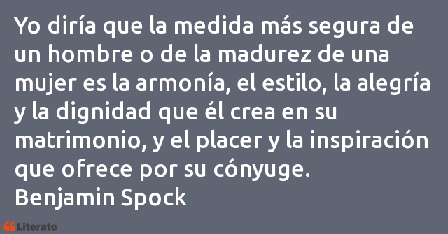 Frases de Benjamin Spock