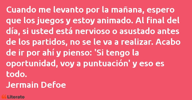 Frases de Jermain Defoe