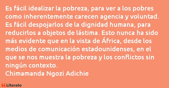 Frases de Chimamanda Ngozi Adichie