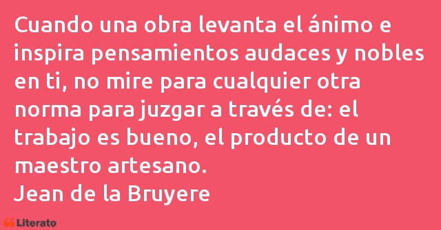 Frases de Jean de la Bruyere