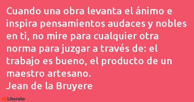 Frases de Jean de la Bruyere