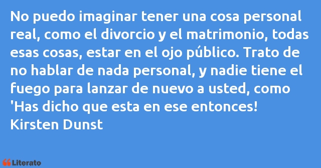 Frases de Kirsten Dunst