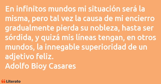 Frases de Adolfo Bioy Casares