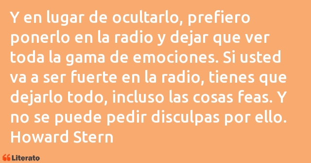 Frases de Howard Stern