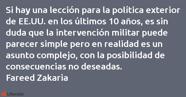 Frases de Fareed Zakaria