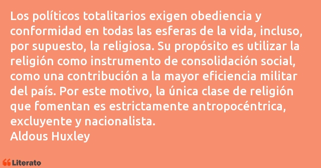 Frases de Aldous Huxley