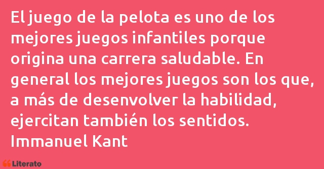 Frases de Immanuel Kant