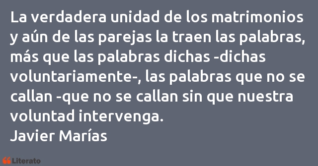 Frases de Javier Marías