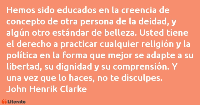 Frases de John Henrik Clarke