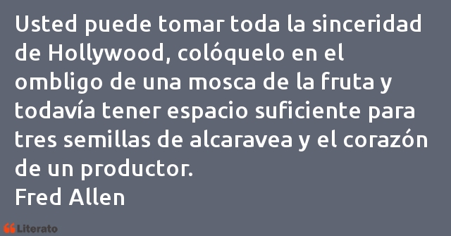 Frases de Fred Allen