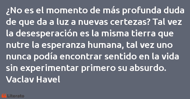 Frases de Vaclav Havel