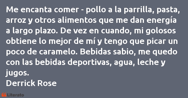 Frases de Derrick Rose