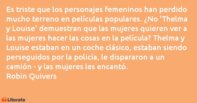 Frases de Robin Quivers