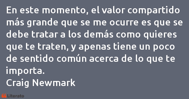 Frases de Craig Newmark