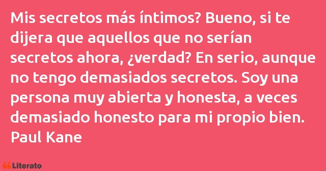 Frases de Paul Kane