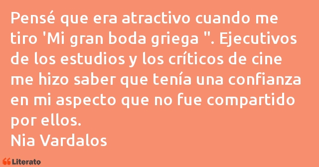 Frases de Nia Vardalos