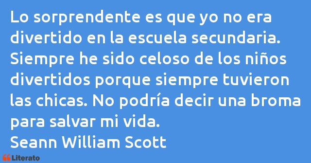 Frases de Seann William Scott