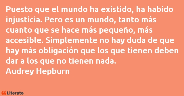 Frases de Audrey Hepburn