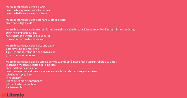 Frases de Pablo Neruda