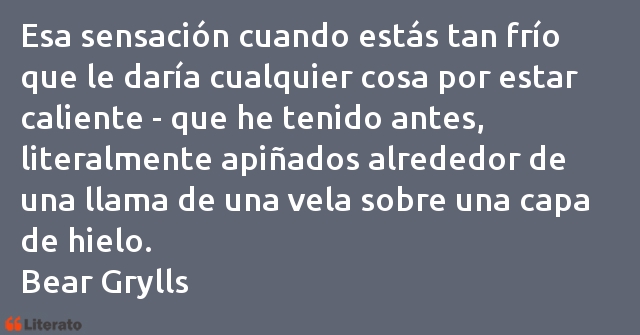 Frases de Bear Grylls