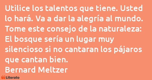 Frases de Bernard Meltzer