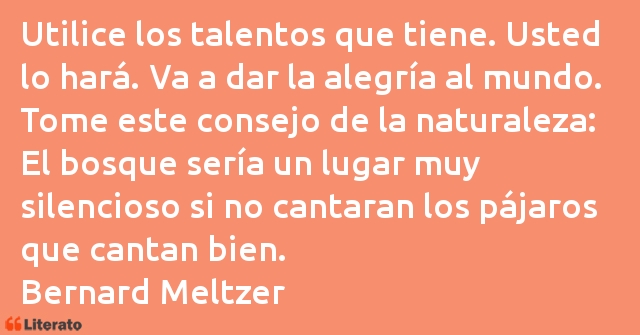 Frases de Bernard Meltzer