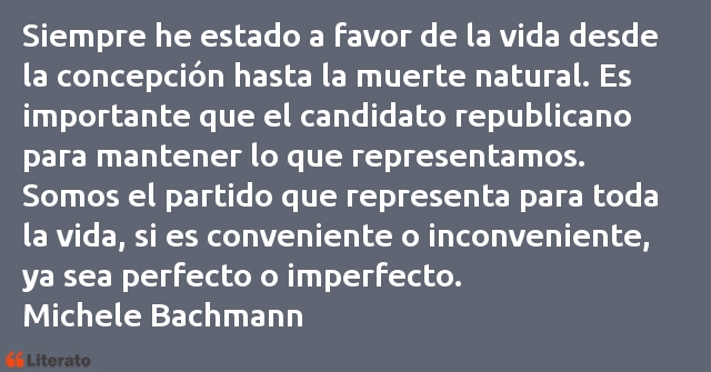 Frases de Michele Bachmann