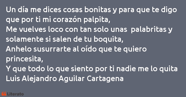 Frases de Luis Alejandro Aguilar Cartagena