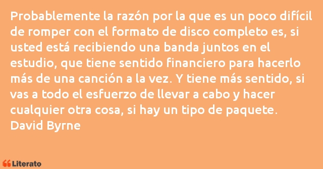 Frases de David Byrne