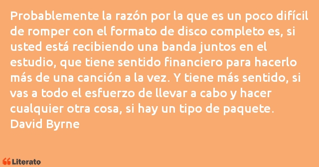 Frases de David Byrne