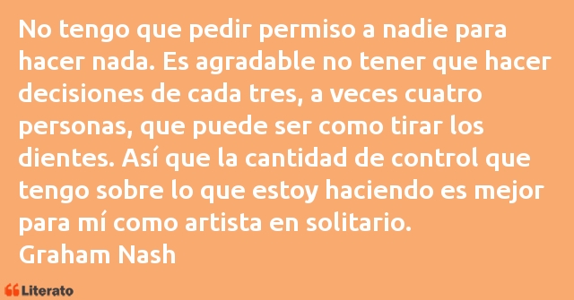 Frases de Graham Nash