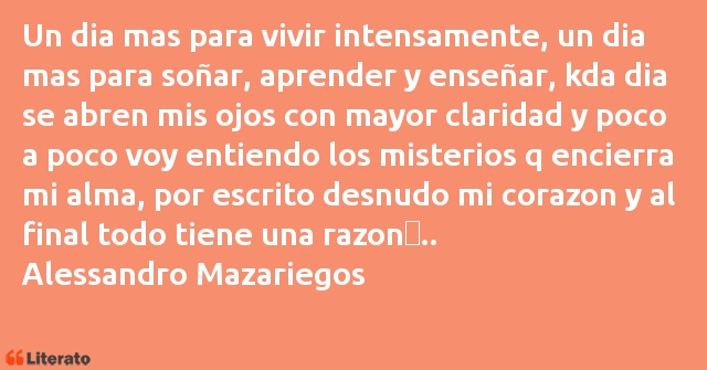 Frases de Alessandro Mazariegos