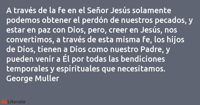 Frases de George Muller